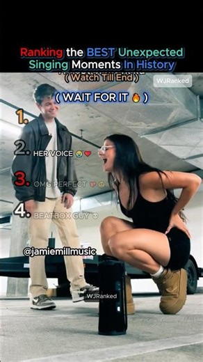 Unexpected Singing Moments Nobody Saw Coming 🎤#shorts