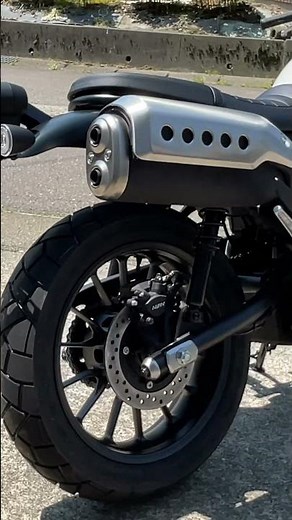 ホンダ【CL250】新型スクランブラーモデル迫力のマフラーサウンド