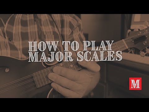 How to Play a Major Scale on the Mandolin