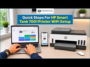 How to Do HP Smart Tank 7001 Printer WiFi Setup? | Printer Tales