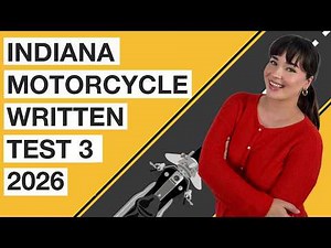 Indiana Motorcycle Written Test 3 2026 (50 Questions with Explained Answers)