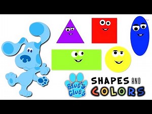 Blue's Clues: Shapes And Colors Menu