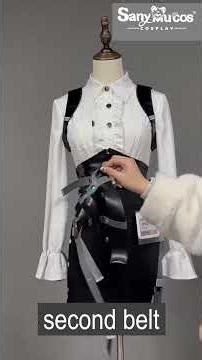 👩‍🏫🙌 Dressing Tutorial —— Zenless Zone Zero Cosplay Tsukishiro Yanagi Cosplay Costume