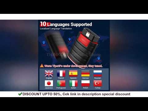 THINKCAR Thinkdiag Hot Version Full System All Car 15 Reset Service OBD2 Diagnostic Tool ECU Coding