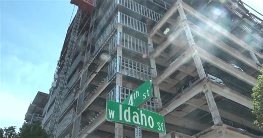 Two new high-rises take shape in downtown Boise