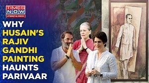 FATF Report Puts Lens Back on Gandhis as MF Husain Painting Row Embarrasses Congress