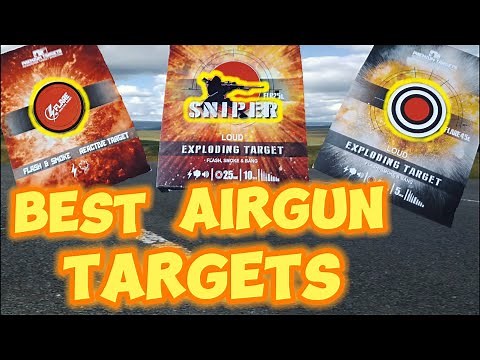 Must See Airgun Targets - Loud / Smoke / Flash / Explode