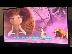 Ice Age: Collision Course 2016 DVD Menu Walkthrough