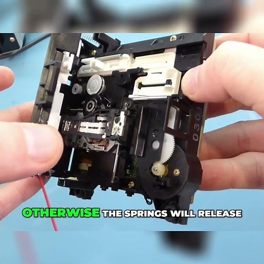 Sony Minidisc Recorder Eject / Loading Belt Replacement: Easy Fix Guide