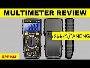 {935} Aneng Auto-ranging multimeter review