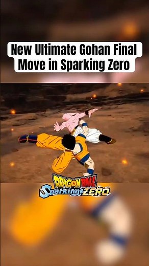 New Ultimate Gohan Final Move in Sparking Zero #dragonballsparkingzero #dragonball #sparkingzero