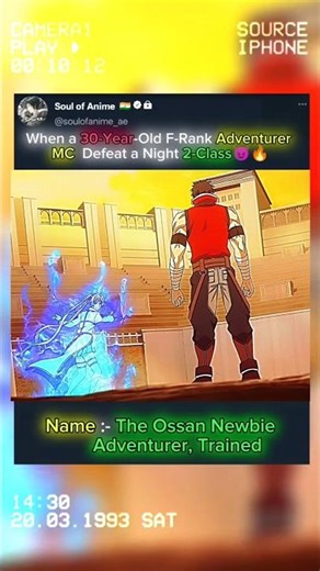 When an F-Rank 30-Year-Old MC Crushed a Night-2 Class 👿🔥 #anime #shorts #animeedits #trendinganime