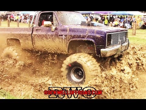 0 to 54 INCH TIRE TRUCKS MUD BOGGING!!!