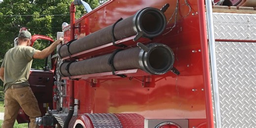 ‘We’re aging out’: Brixey-Rockbridge volunteer firefighters say the average age of their first responders is 60 years old