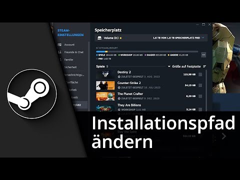 Steam Installationspfad ändern ✅ Tutorial