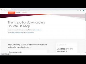 Downloading Ubuntu