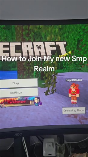 How to Join my new SMP Realm #beesmp #minecraft #bedrock #smp #realm @BEE SMP