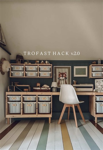 Trofast Hack: Transform Toy Storage with Tub Stickers