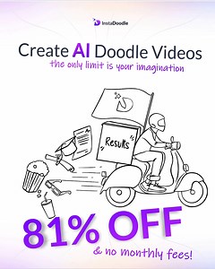 🚨 𝐅𝐚𝐜𝐭: 𝟵𝟬% 𝗼𝗳 𝗩𝗶𝗲𝘄𝗲𝗿𝘀 remember what they see in 𝗪𝗵𝗶𝘁𝗲𝗯𝗼𝗮𝗿𝗱 𝗩𝗶𝗱𝗲𝗼𝘀. Create memorable content with InstaDoodle AI 👉👉 https://instadoodle.com/f-offer | InstaDoodle AI