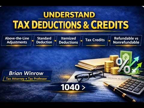 Tax Credits vs Deductions Explained (Beginner Guide) | What Actually Lowers Your Taxes?