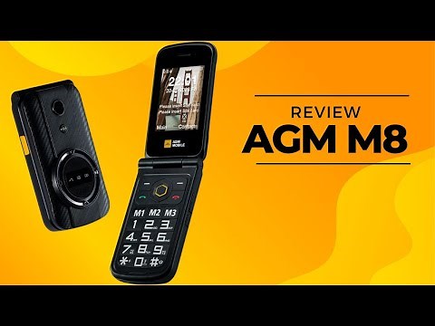 AGM M8 Flip Review || Regular and Security+