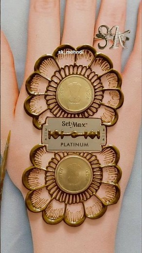 Easy And Simple Mehndi Design | Arabic Mehndi Design | #mehndi #skmehandi