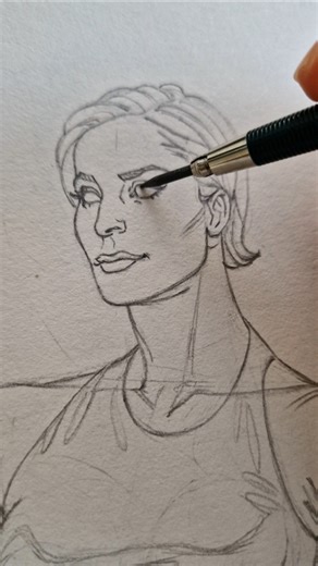 Trinity #matrix #sketchbook #drawing #scifi