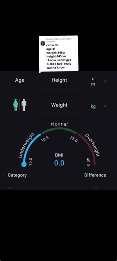 Replying to @132caroline231 #xyzabc #bmicalculator #fypppppppppppppp #viral #normal