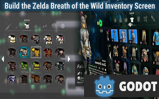 【Godot】Alfr《游戏用户界面大师班：Godot 制作库存系统和 UI》(中英双字)