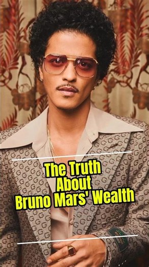 The Truth About Bruno Mars' Wealth #brunomars