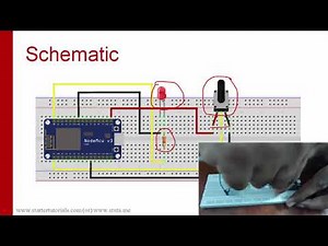 IoT Lab 02 - Implement Analog Input and Output using NodeMCU