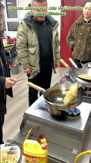 Modern Automated Stir Fry Machine For Busy Kitchens