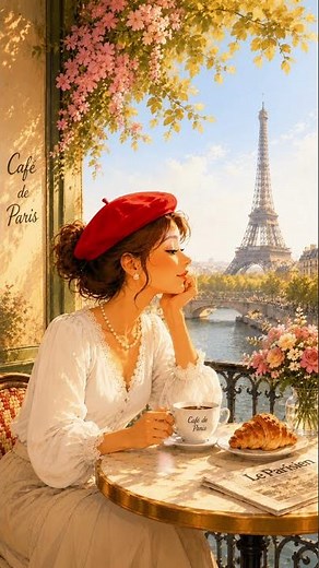 French jazz, warm croissants & Paris sunsets ✨