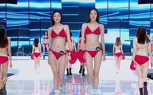 4K SIUF 🌸 2021 超模大赛 40位超模同场竞技 活力比基尼秀