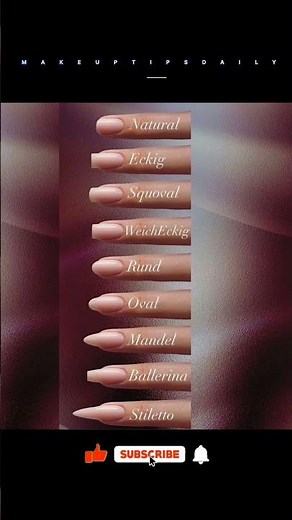 Different Nail Shapes Explained 💅 | Choose Your Perfect Nail Shape