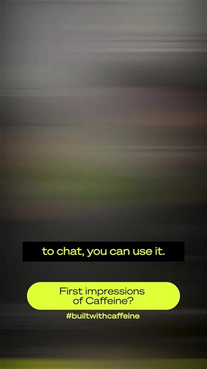 “As long as you know how to chat, you can use it.” A normal conversation becomes UI, code and deployment. Seeing everything work from chat alone feels unreal. #builtwithcaffeine