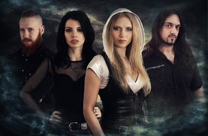 ANGEL NATION Feat. LEAVES' EYES Singer ELINA SIIRALA: 'Burn The Witch' Video