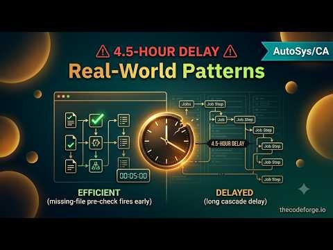 A Missing File Cost Us a 4.5-Hour Batch Delay — AutoSys Real-World Patterns