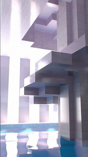 Liminal spaces: RTX ON vs OFF #minecraft