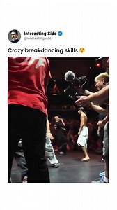 12K views · 210 reactions | It showcases a dynamic and impressive breakdancing performance. Crazy breakdancing skills perfectly captures the awe-inspiring athleticism and creativity often associated with this dance form. Let's appreciate the skill, dedication, and artistic expression that goes into breakdancing. Liked the content? Follow @interestingside ✨ | Interesting Videos | Facebook