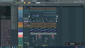 看看第一次用fl studio的新萌如何remix fl自带工程