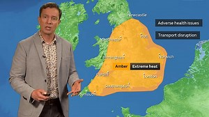 Week ahead weather: Met Office issues amber warning for extreme heat