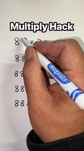 Multiplication tricks #multiplication | Math Tricks