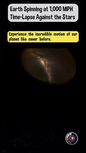 Watch Earth Rotate at 1,000 MPH in Stunning Time-Lapse