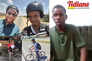 🚨 Dernière nouvelle : Le jeune Ahmad Ibn Mohammad Fadle l'homme au vélo a fait 3 mois de prison en Ouganda, il avait pour destination finale l'Afrique du Sud pour étudier, mais hélas. Aujourd'hui il souhaite regagner la Guinée, mais il n'a aucun moyen. Faisons face à sa situation. Il explique ses mésaventures. | Tidiane La Puissance