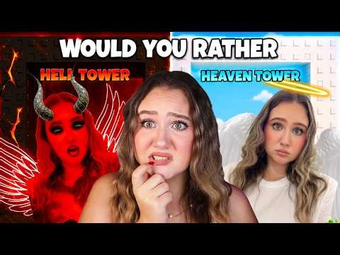 I Played HEAVEN Or Hell Would You Rather.. But It Actually Happens..! (HELP)