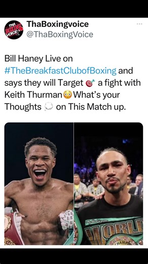 🚨Devin Haney Vs Keith Thurman Who Wins⁉️