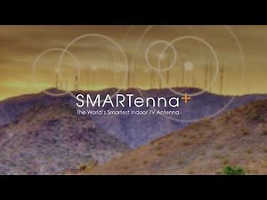 Channel Master | Introducing the SMARTenna+ an Amplified, Max Range Indoor TV Antenna