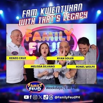 Family Feud: Fam Kuwentuhan with team That's Legacy | Online Exclusive