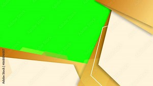 template background of company profile design template for presentation. template for brochure, poster, wallpaper. template background with abstract geometric motion pattern use green screen